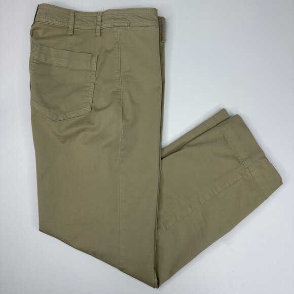 Everlane Women’s‎ Tan Straight-Leg Cotton Twill Business Casual Pant 0/W28/L26 - Picture 3 of 12